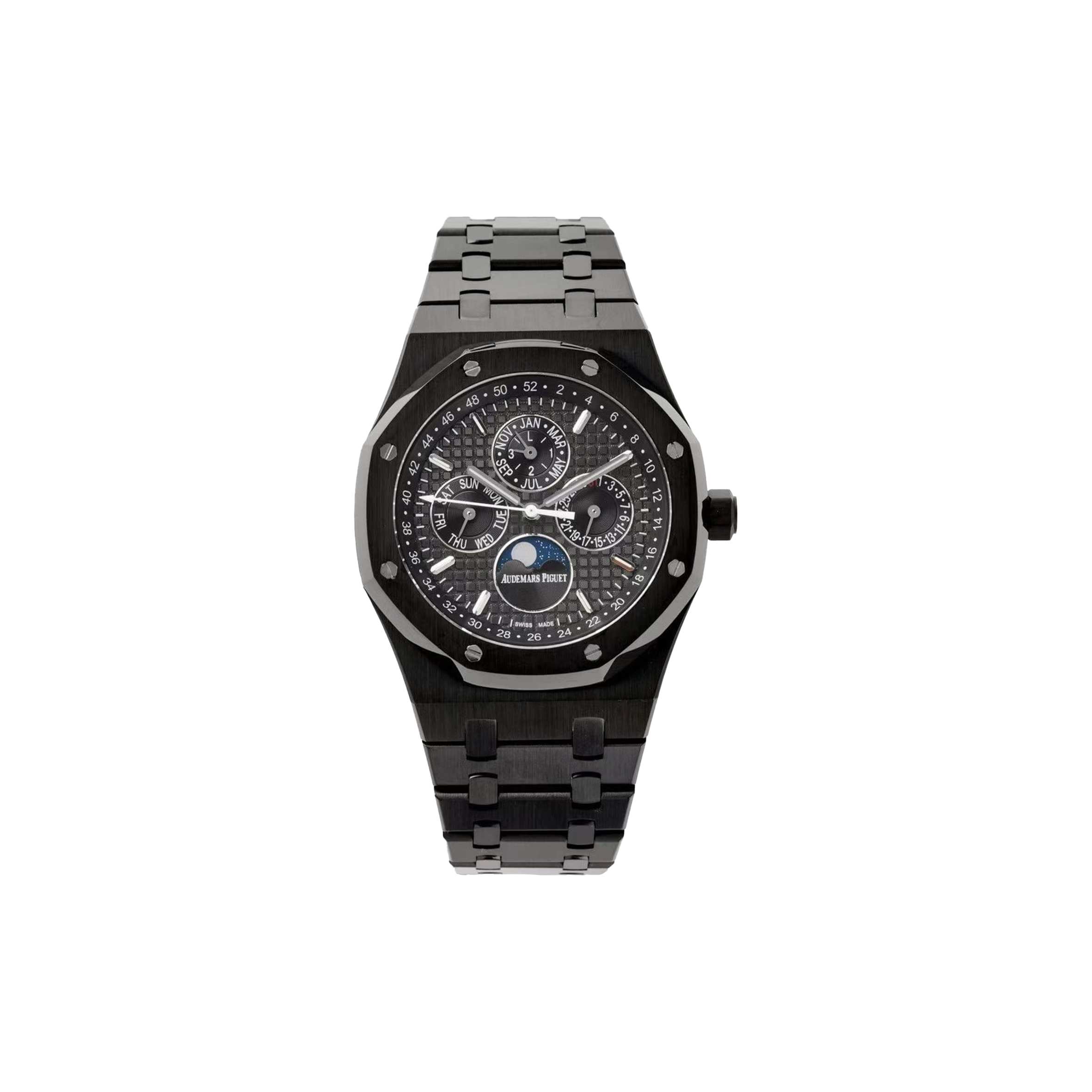 audemars P*g*et royal oak black ceramic watch 26579ce.oo.1225ce.01